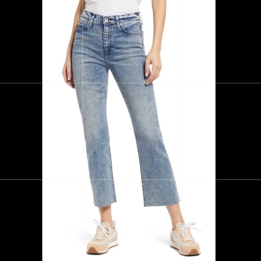 Rag & Bone Nina High Rise Ankle Flare Jeans